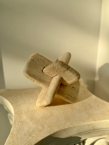 ELSTONE - Traverten Geometrik Obje