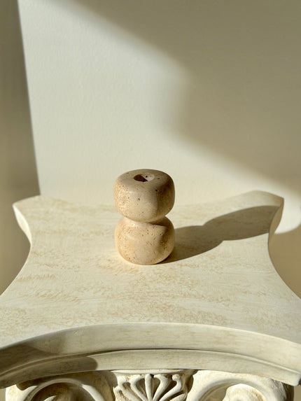 LUMA - Traverten Şamdan & Dekoratif Obje