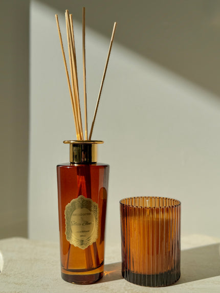 Silken Bloom - Oda Kokusu Seti (Çubuklu Oda Kokusu & Mum)